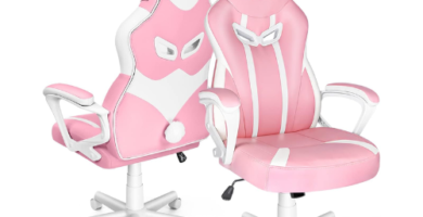 Silla de Juego Rosa Silla Gaming