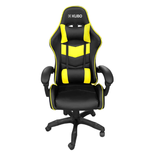 silla gamer amarilla