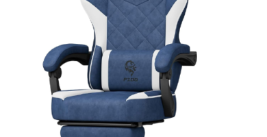 silla gamer azul