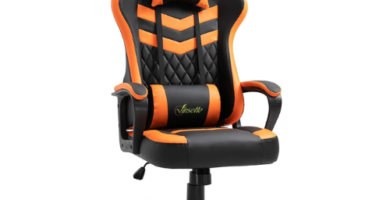 silla gamer naranja